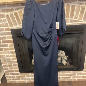 Jessica Howard Midnight Blue Wedding Gown